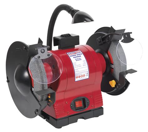 Bench Grinder 200mm With Work Light 550w230v Triace