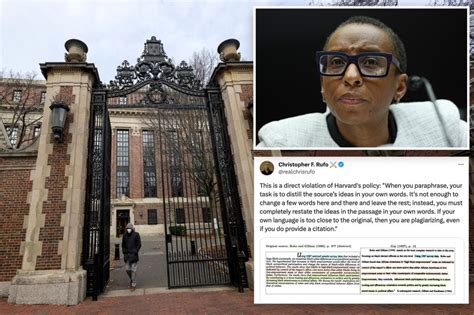 Embattled Harvard President Claudine Gay Accused Of Plagiarism But