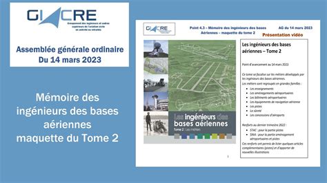 GIACRE AG 2023 Point 4 3 Mémoire des ingénieurs des bases aériennes