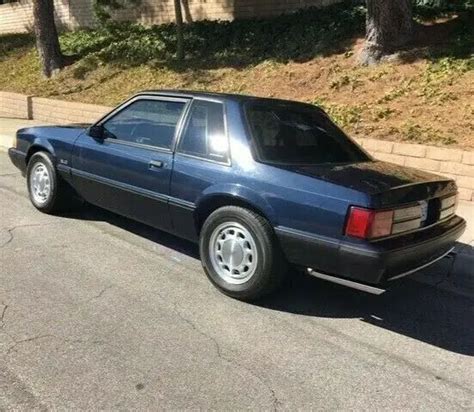 1989 Mustang Lx 50 Notchback For Sale Ford Mustang 1989 For Sale In