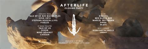 TALE OF US ANUNCIA SU AFTERLIFE CLOSING PARTY EN USHUAÏA Y HÏ IBIZA