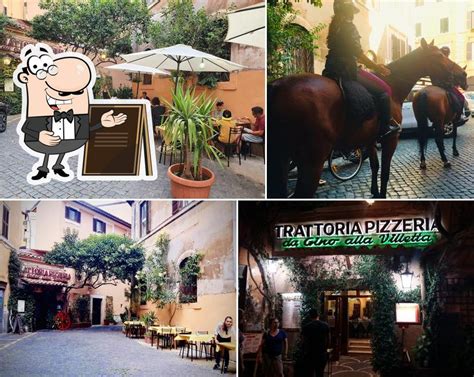 Trattoria Pizzeria Da Gino Alla Villetta Rome Vicolo Del Buco