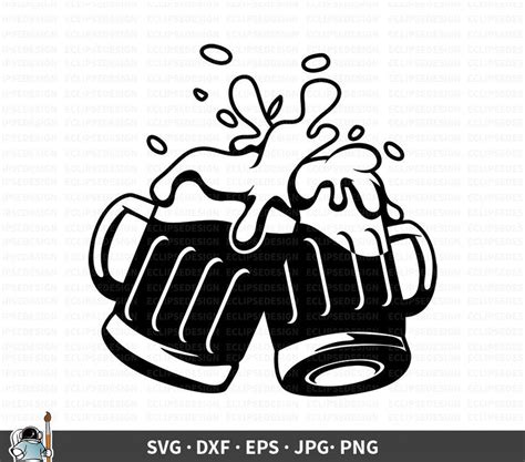 Beer Svg Beers Cheers Svg Beer Vector Beer Clipart Beer Etsy