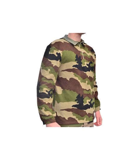 Chemise F Col Zipp Polaire Colori Camouflage Ce De Marque Cityguard