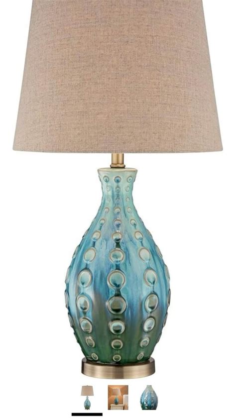 360 Lighting Mid Century Modern Vase Shaped Table Lamp 265 High