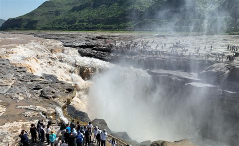 Photos Chine Paysage De La Cascade Hukou Chine Informations