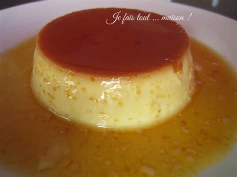 Crème renversée au caramel