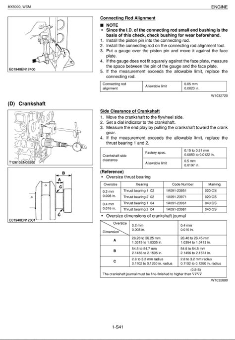 Kubota Mx5000 Tractor Workshop Service Manual