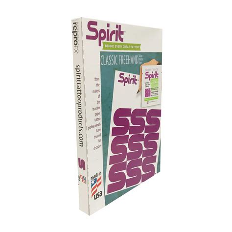 Spirit Tattoo Freehand Transfer Paper Hildbrandt Tattoo Supply