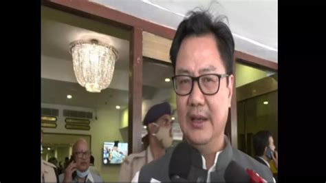 We Respect Court Decision But There Is A ‘laxman Rekha Kiren Rijiju