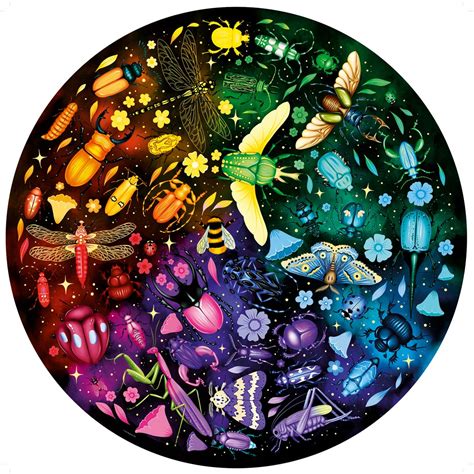 Circle Of Colors Insects 500p 64 500 Pieces Ravensburger Puzzle