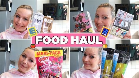 100 FOOD HAUL ALDI EDEKA inkl Essensplan Wocheneinkauf März