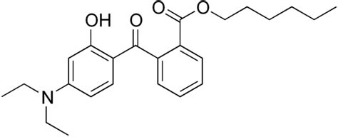 Diethylamino Hydroxybenzoyl Hexyl Benzoate Wikipedia