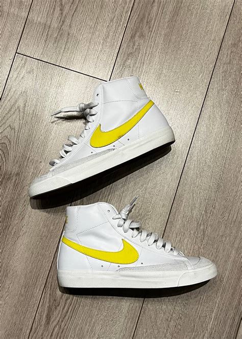 Nike Nike Blazer Mid 77 Vintage Opti Yellow Grailed