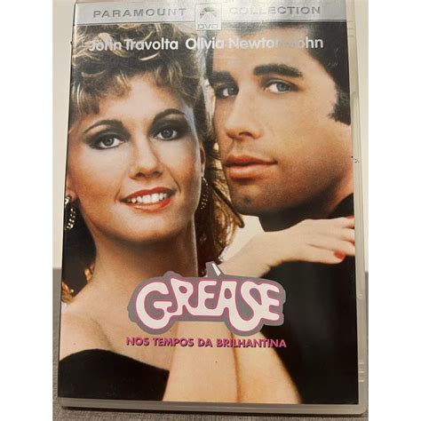 Grease Nos Tempos Da Brilhantina DVD Shopee Brasil