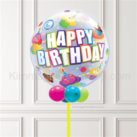 Multicolour Happy Birthday Bubble Balloon Kimmage Party Shop