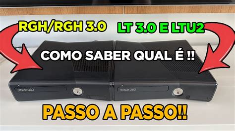 QUAL É O DESBLOQUEIO DO SEU XBOX 360 LT 3 0 LTU2 RGH OU RGH 3 0