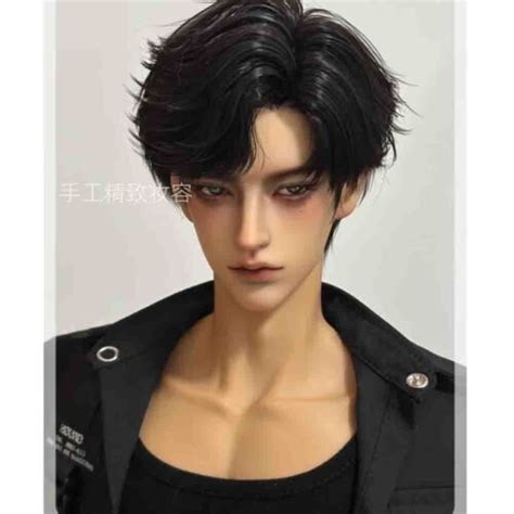 1 3 BJD Doll Resin Ball Joints Dashing Man Male Bare Doll Eyes Face