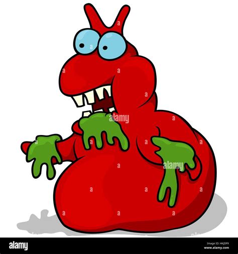 Monstruo De Basura Imagen Vector De Stock Alamy