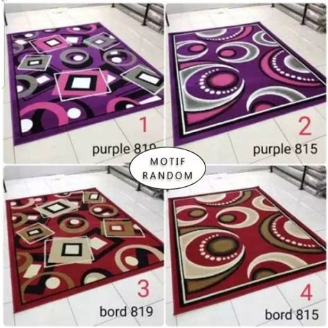 Jual KARPET LANTAI PERMADANI MODERNO SUPER PREMIUM Size 160 X 210