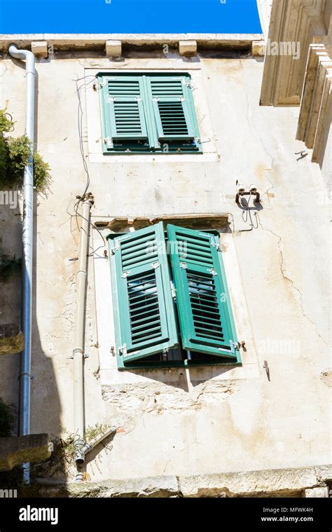 Architecture Of The Old Town Of Sibenik Croatia Stock Photo Alamy