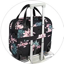 Empsign Laptop Trolley Business Rolling Laptop Case Laptoptasche Mit