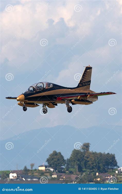 Al Fursan Aerobatic Team From The United Arab Emirates Air Force Flying