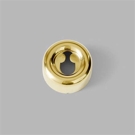 Tom Dixon Collection Fat Escutcheon Wrococo Hole Brass Look D Line