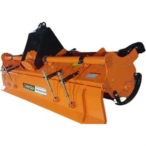 Feet Mild Steel Dhiman Abs Rotary Tiller For Farming At Rs