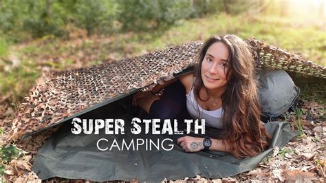 Super Stealth Camping 👀 Solo Wild Camping Close To A Road But Completely Hidden Youtube