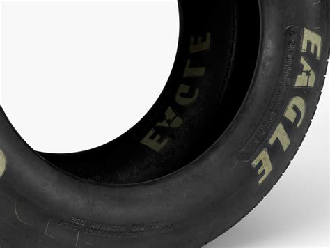 Goodyear Billboard Tire D Model By Meanmachinemodels