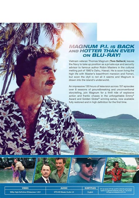 Magnum Pi Complete Series Seasons 1 8 Blu Ray Brand New 157 Episodes