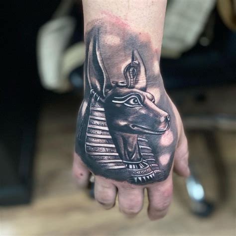Egyptian Jackal Tattoo