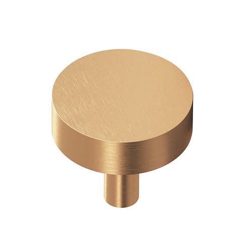 Antimicrobial Agion Knobs Collection 1 1 4 Diameter Round Knob In Matte Satin Bronze By