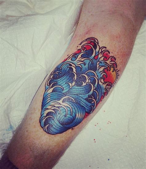 90 Remarkable Wave Tattoo Designs The Best Depiction Of The Ocean