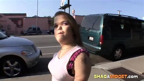 ShagAMidget Brunette Midget Girl Fucked By Black Guy