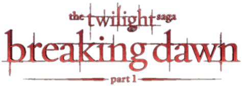 Image Breaking Dawn Logo Transparentpng Twilight Saga Wiki