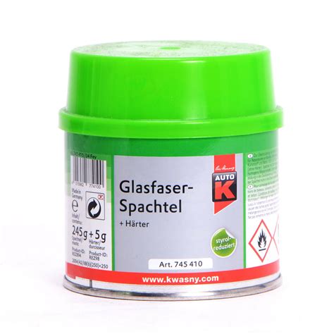 Glasfaserspachtel Faser Spachtel Faserspachtel 250g mit Härter AutoK