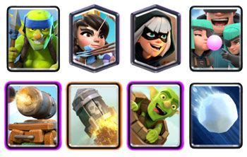 Top Best Log Bait Decks In Clash Royale