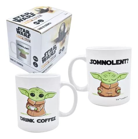 Taza Cerámica Baby Yoda Child Mandalorian Star Wars Disney en venta en