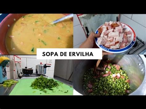 Como Fazer Sopa De Ervilha Na Panela De Press O Receita Simples E