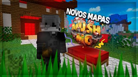 Rushando De Telly Bridge Nos Novos Mapas Do Bedwars Mushmc Youtube