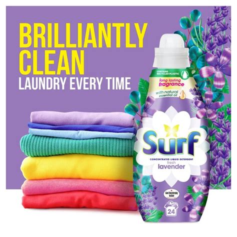 Surf Fresh Lavender Concentrated Liquid Laundry Detergent 24 Washes | Ocado