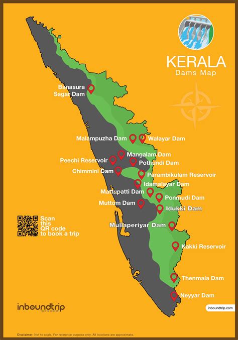 Kerala Dams Map - Kerala Taxi Tour - Experiences, guides and tips