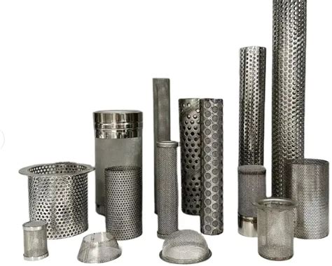 China Stainless Steel Mesh Screen Filter Perforated Pipe Tube Wire Mesh