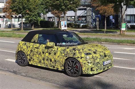 Mini Convertible Spied In Sporty Guise Still Pledges Allegiance