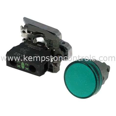 Schneider XB4BVM3 PILOTLITE 240VAC GREEN LED | Kempston Controls