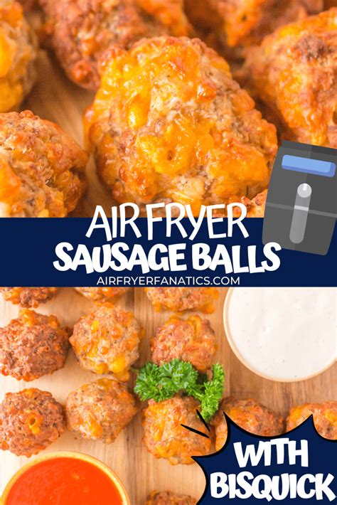 Air Fryer Sausage Balls - Air Fryer Fanatics