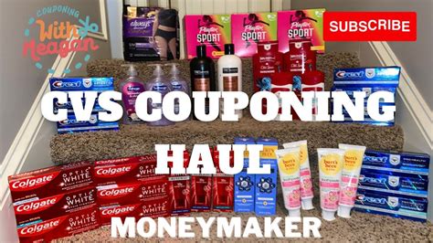 Cvs Couponing Haul Cvs Deals Week Of Digital Printable