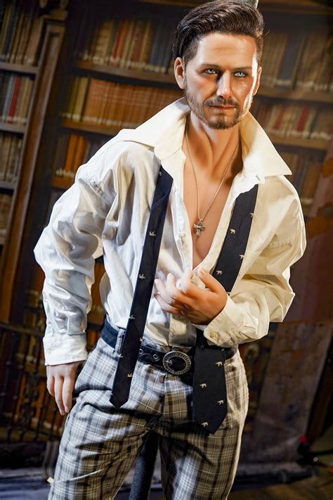 David Cm Silicone Head TPE Body Realistic Full Size Mature Male Sex Doll